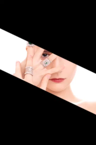Modeschmuck, kreativer Design-Ring aus 925er-Sterlingsilber mit CZ und Perle, individueller Modeschmuck